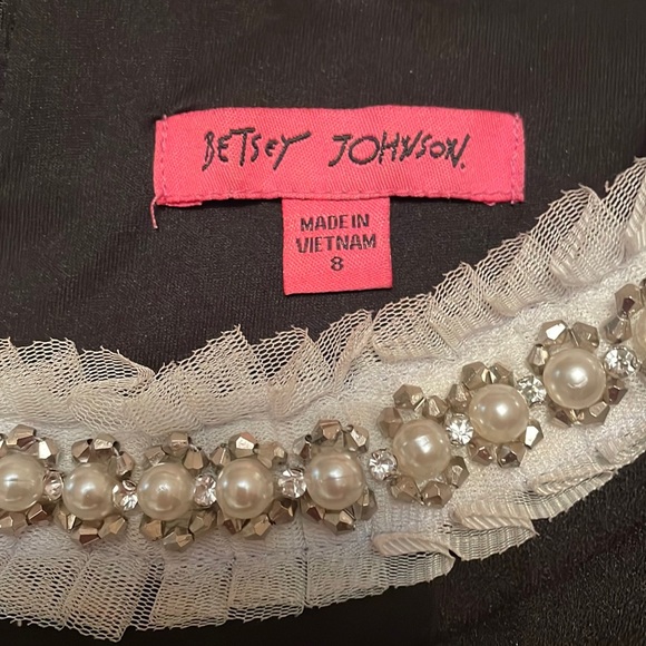 Betsey Johnson Pearls & Rhinestone Dress - Picture 4 of 7